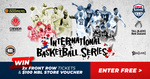 Win 1 of 7 International Basketball Series Experiences for 2 Worth Up to $3,098 from NBL [ACT/NSW/VIC/WA]