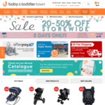 Baby & Toddler Town - 20-50% off Store Wide