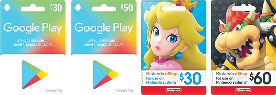 google play card nintendo switch