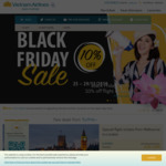 Vietnam Airlines - 50% off Flights (May Be Targeted or Only for Lotusmiles Member)