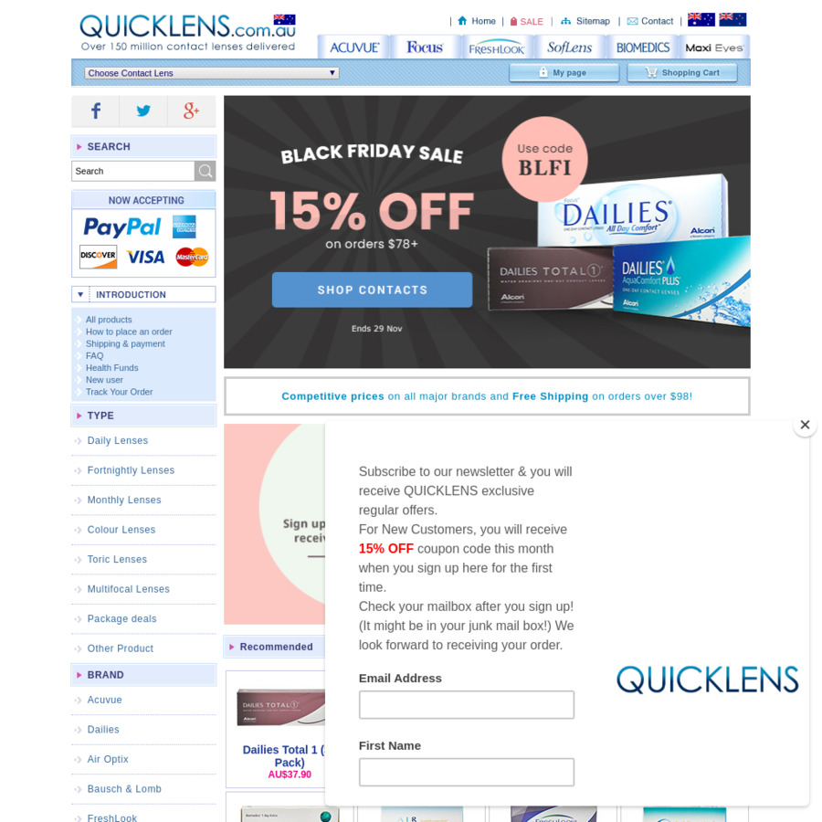 quicklens promo code