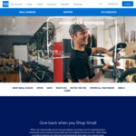 AmEx Select + Pay with Points 30% More Value on Small Shop Spends