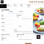 The Coffee Club VIP Membership $15