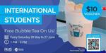 [WA] Free $10 Bubble Tea Voucher (Registration & ID Required) for International Students @ Teamorrow, Northbridge