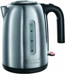 Russell Hobbs York Kettle, Stainless Steel $31.50 + Delivery ($0 with Prime/ $39 Spend) @ Amazon AU