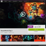 [PC] DRM-free - SteamWorld Dig 2 $11.59 (was $28.95)/TimeSpinner $13.19 (was $21.99) - GOG