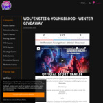 Win a Key of Wolfestein Youngblood (Pc) Worth of $50 from ALLYOUPLAY.com