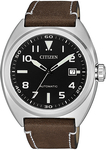 Citizen Men's 42mm NJ0100-11E Leather Watch - Black/Brown/Silver $99.50 (was $199) + Delivery (Free with Club Catch) @ Catch