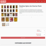Bamboo Spice Jar Starter Pack $50 (Save $19) + Shipping @ Pack My Product