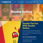 Double Credits on $50 or $100 Loads @ Timezone (Excluding VIC and NSW)