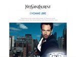 FREE: Yves Saint Laurent L'Homme Libre Fragrance Sample