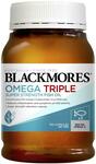 Blackmores Omega Triple Concentrated Fish Oil 150 Capsules $42.29 + Delivery (Free over $50 Spend/C&C) @ Chemist Warehouse