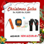 Inkbird IBBQ-4T Bundle Deals - Thermometer + Pen + Gloves $109.49 Delivered @ Inkbird eBay