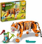 LEGO 31129 Creator 3 in 1 Majestic Tiger to Panda or Koi Fish Set $59 Delivered @ Amazon AU