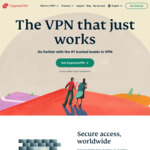 Buy 12-Month VPN Plan US$99.95 (~A$141) with Referral, Get 4 Extra Months Free (Referrer Gets 1 Extra Month Free) @ ExpressVPN