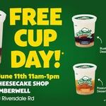 [VIC] Free Dessert Cup to First 500 People from 11am to 1pm @ The Cheesecake Shop, Camberwell