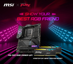 Win a MSI MPG Z690 Carbon Wi-Fi Motherboard and Kingston Fury Beast DDR5 RGB Memory Kit from MSI