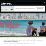$100 off Return Flights to Gold Coast on Rex Airlines via Destination Gold Coast