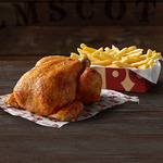 Whole Roast Chicken & Family Chips $15 Delivered (Min Spend $25) @ Red Rooster