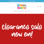 10% off Kids' Activity Boxes from $19.95 + $6.95 Delivery ($0 to Local/ $49.95 Order) @ Clever Crafts