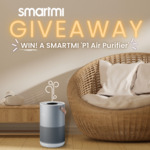 Win 1 of 3 P1 Air Purifiers Valued $299 RRP Each from Smartmi Australia
