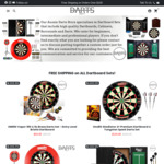 15% off Sitewide with $100 Minimum Spend & Free Delivery with $100 Order @ Darts Direct