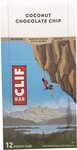 Clif Bar Coconut Chocolate Chip Energy Bars - Box of 12 $10.68 + Delivery ($0 with Prime/ $39 Spend) @ Amazon Warehouse