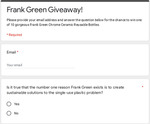 Win 1 of 10 Frank Green Chrome Ceramic Reusable Bottles from Kitchen Warehouse