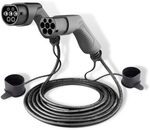 Type 2 to Type 2 EV Charging Cable 22kW 3-Phase 5 Metre $220.50 Delivered @ EVSE Australia