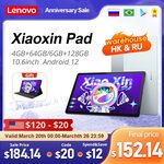Lenovo Xiaoxin Pad 2022 (10.6", Android 12, 6GB/128GB, SD680, Widevine L1) US$175.98 (~A$263.86) Shipped @ Lenovo Pro AliExpress