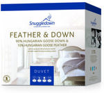 Snuggledown 90% Hungarian Goose down All Season Quilt: King $373.97, Queen $331.47 Delivered @ Dhimanvinod eBay