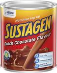 Sustagen Dutch Chocolate Flavour 550g $6.50 (Was $10.50) @ Woolworths