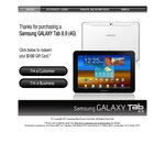 SAMSUNG Galaxy Tab 8.9 (4G) TELSTRA $100 Cashback Gift Card Promotion 
