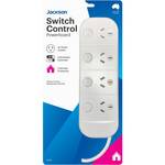 Jackson 4 Outlet Individually Switched Powerboard with 1 Metre Lead $11 @Woolworths
