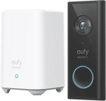 eufy Wireless 2K Video Doorbell with Home Base 2 (E8210CW1) Black $271.15 + Delivery ($0 C&C) @ The Good Guys