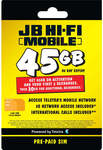 JB Hi-Fi Mobile Pre-Paid 30-Day 30GB Starter Pack (+15GB Bonus Data for 3 Recharges) - $15 (Was $39) + Delivery @ JB Hi-Fi