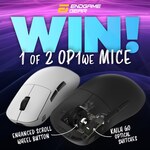 Win 1 of 2 Endgame Gear OP1we Mouse Worth $139 from PC Case Gear