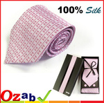 Jacquard Weave Silk Tie Set $4.98+$1.98 Postage, pickup is available Limited Stock 100% Silk