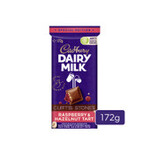 Cadbury Dairy Milk Curtis Stones Raspberry & Hazelnut Tart Chocolate Block 172g $2 (Was $5.50) @ Coles