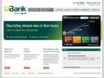 UBank term deposit. 3 months 6.50%