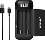 XTAR PB2SL USB-C Battery Charger $30.50 + Delivery ($0 with Prime/ $59 Spend) @ XTAR direct Amazon AU