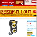 Cygnett Blast Portable Speaker Only $29 Plus $8.25 Postage RRP $79.95. Save $50.95