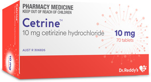 200x Cetirizine 10mg (September 2026 Expiry) $19.99 Delivered @ PharmacySavings