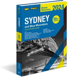 [NSW] UBD Sydney & Blue Mountains Street Directory 2024 (60th Edition) $35 (RRP $54.99) C&C/ in-Store Only @ BIG W