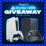 Win an Xbox or PlayStation 5 from Mogsy