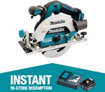 Makita 18V 165mm Brushless Circular Saw DHS680Z - Skin Only (+Bonus 5.0Ah Battery & Charger) $327.25 (In-Store Only) @ Bunnings