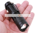 7W 300LM Mini CREE LED Flashlight Adjustable Focus Zoom Light Lamp $5.90 with Free Shipping