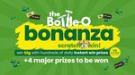 Win 1 of 13 Major Prizes Worth up to $10,000 or 1 of 7060 Instant Win Prizes Worth up to $100 from The Bottle-O [Excludes SA]