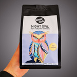 Night Owl Coffee Bean: 250g $12.60, 500g $22.20, 1kg $38.40 + $10.95 Metro Delivery ($0 with $35 Order) @ Decaf Club