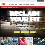 New Balance Semi-Annual Clearance Sale. up to 40% off!
